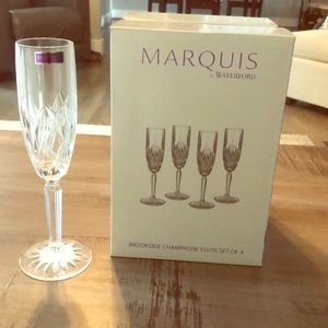 Marquis by Waterford Champagne Flute Set of 4